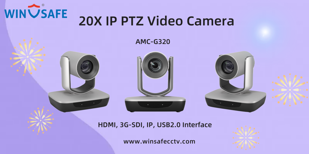 Cámara de vídeo IP PTZ USB 3.0