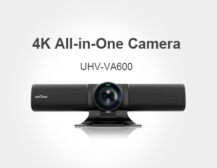  WINSAFE lanza nueva solución UHV-VA600-4K 4k Barra de sonido cámara