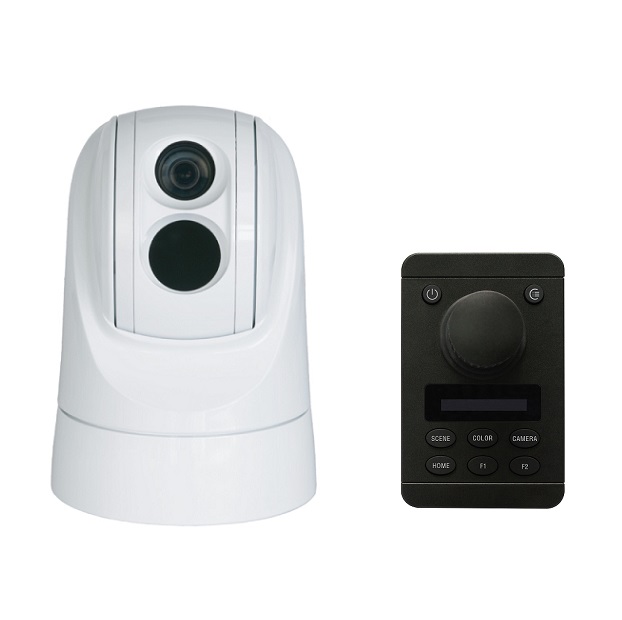 dual payload thermal ptz camrea