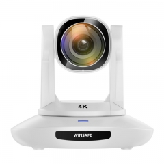 Cámara de video PTZ 4K 60fps con zoom 20X para transmisión en vivo de iglesias